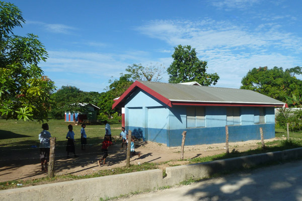 A school near Luganville