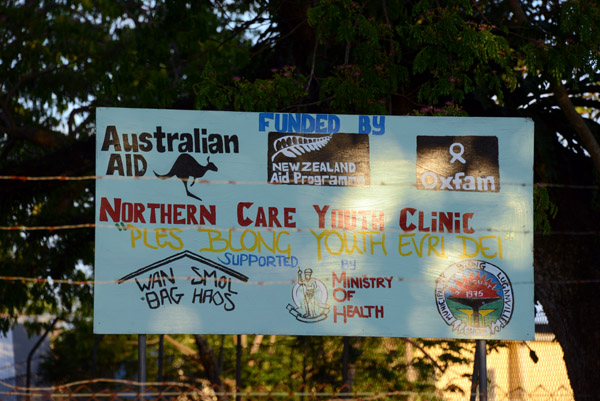 Northern Care Youth Clinic funded by Oxfam, Australia and New Zealand
