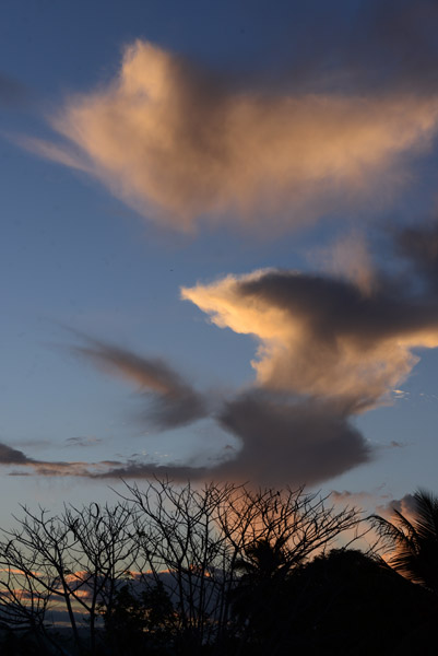 Clouds over Santo