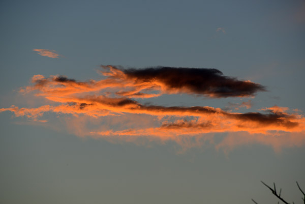 Sunset from the Deco Stop Lodge