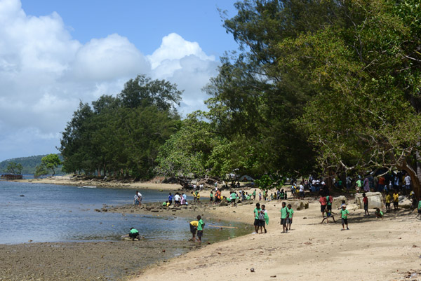 The beach at Unity Park, Luganville
