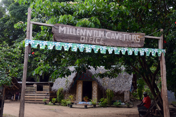 Millenium Cave Tours Office at the west end of Luganville