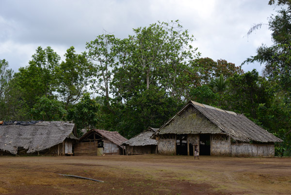 The trail to Millennium Cave first passes through the tiny village of Nambel