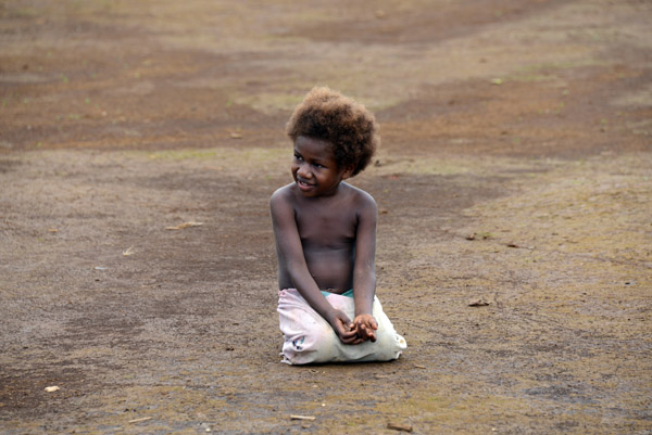 A child in Nambel Village
