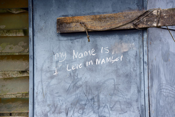 My name is ____. I leve in Nambel
