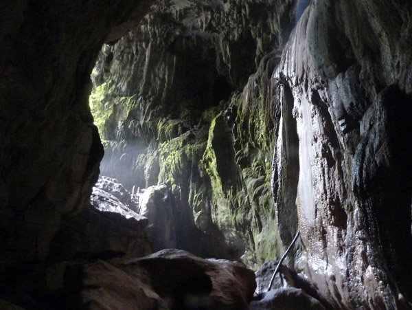 Descending into Millennium Cave