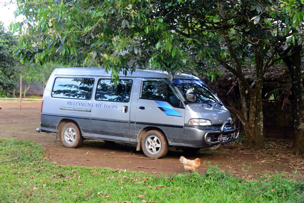 Thankfully, our transport was waiting in Nambel Village to take us back to Luganville