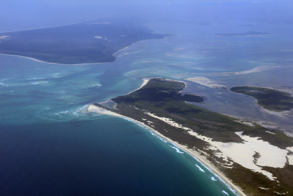 Moreton Island with North Stradbroke Island - Queensland, Australia