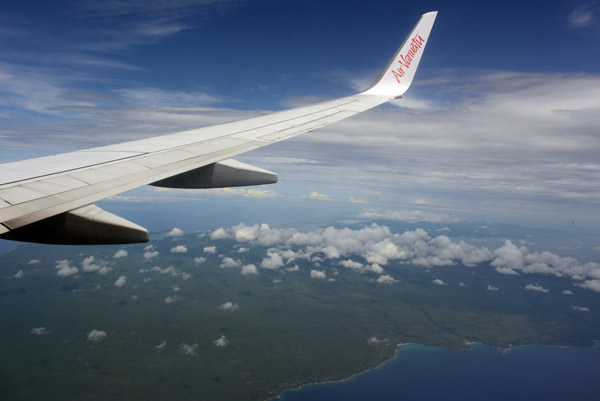 Malekula from Air Vanuatu