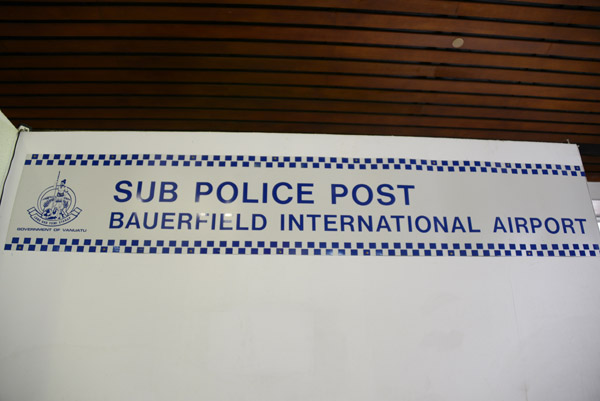 Sub Police Post - Bauerfield International Airport, Port Vila-Vanuatu