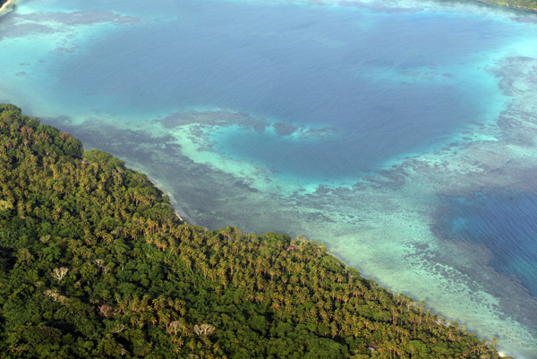 Bay south of Port Vila, Vanuatu