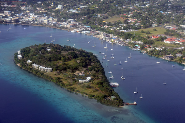 Iririki Resort and the Port Vila Waterfront, Vanuatu