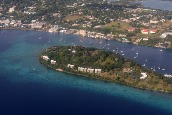 Iririki Resort and the Port Vila Waterfront, Vanuatu