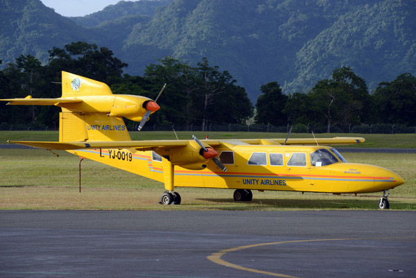 Unity Airlines Trislander, (YJ-0019), Port Vila