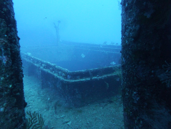 Cargo hold of the Semle Federsen