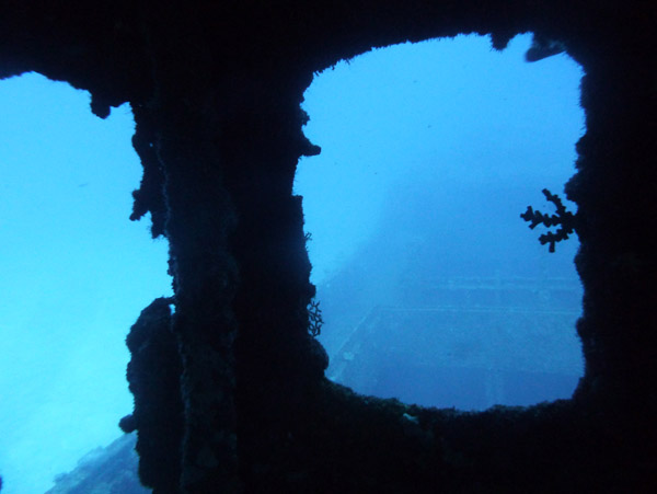 Window on the bridge of the Semle Federsen