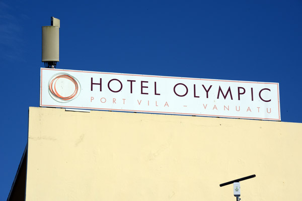 Hotel Olympic, downtown Port Vila