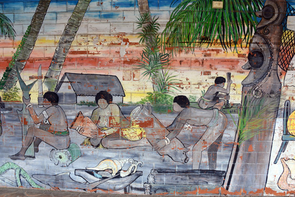 Port Vila mural, Vanuatu