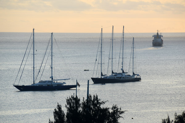 View of Vila Bay from the World War I monument, Port Vila