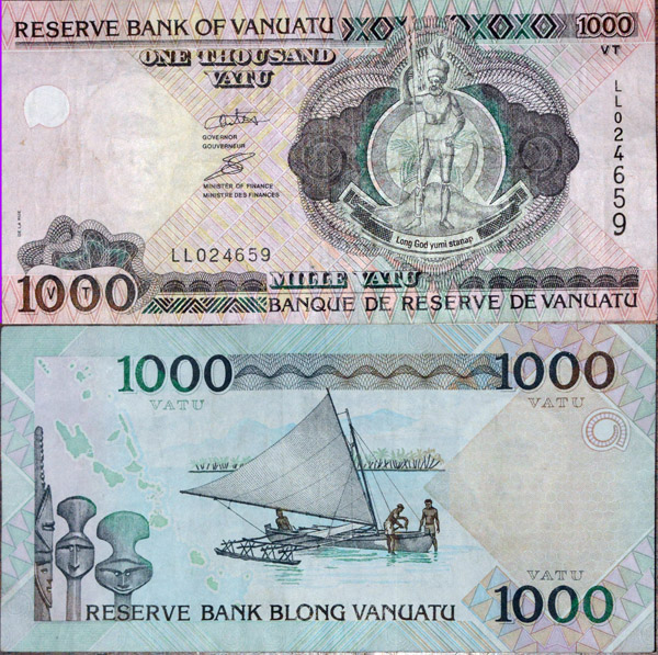 Vanuatu Banknote - 1000 Vatu