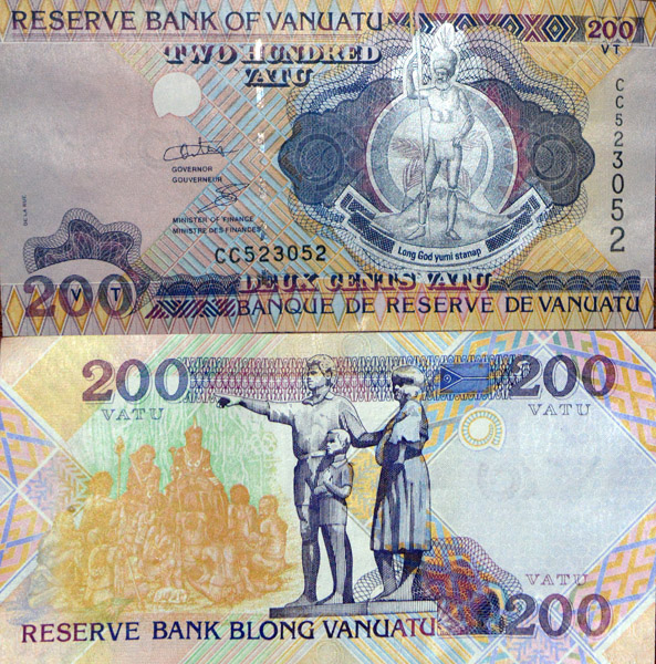 Vanuatu Banknote - 200 Vatu