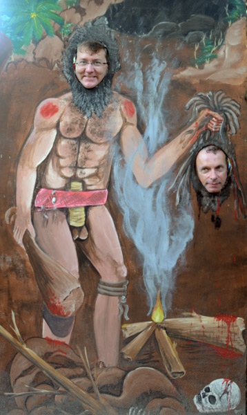 Namba-clad Headhunter, Vanuatu