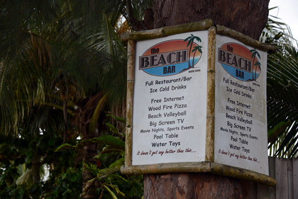 The Beach Bar, Mele Cove