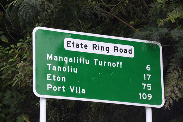 Efat Ring Road - 109 km around the island back to Port Vila