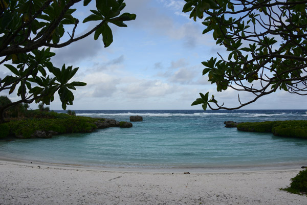 The cove at Cafelerey Beach