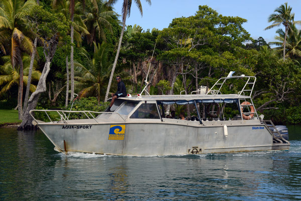 Aqua-Trek dive boat, Pacific Harbour