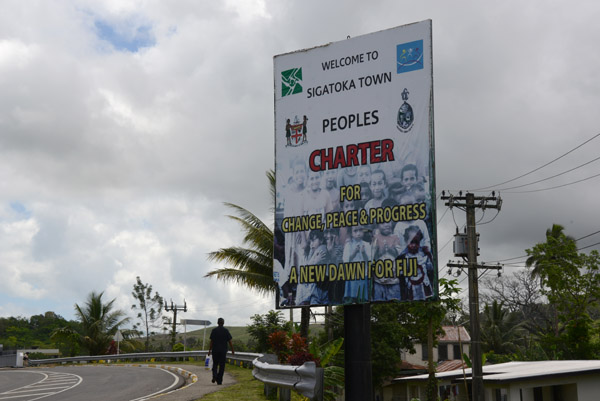 Sigatoka - the first large town on the Queen's Highway out of Nadi
