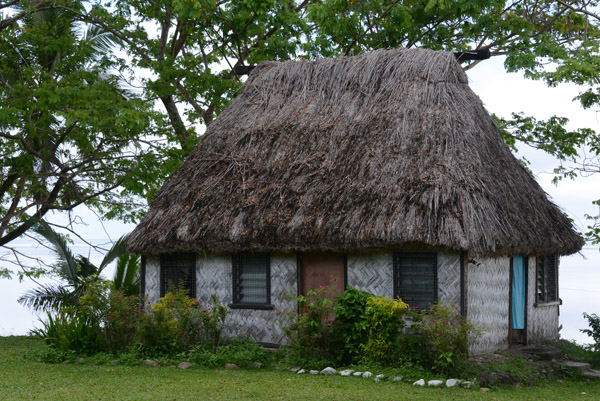 Thatched hut by the sea, Fiji