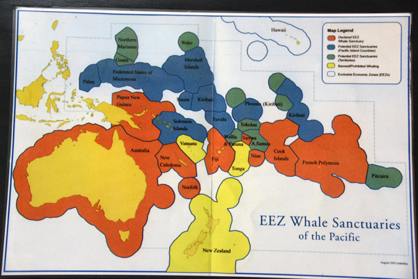EEZ Whale Sanctuaries of the Pacific