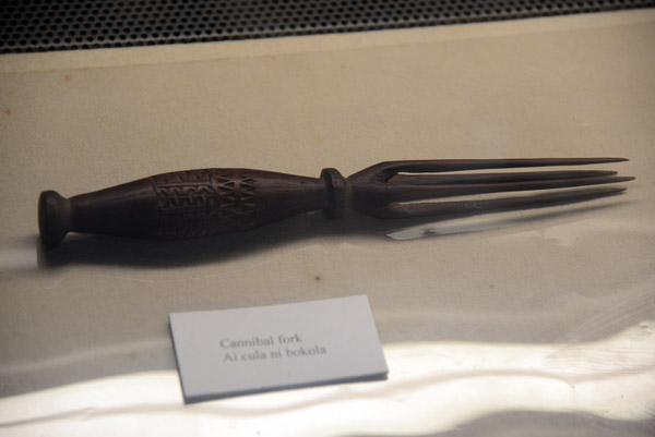 Cannibal Fork - ai cula ni bokola, Fiji Museum