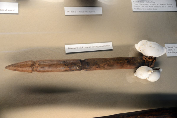 Sorcerer's stick used in cursing ceremonies