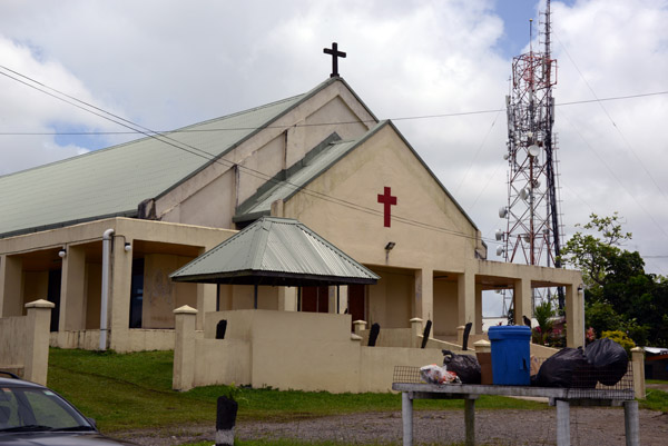 A church on the edge of Suva