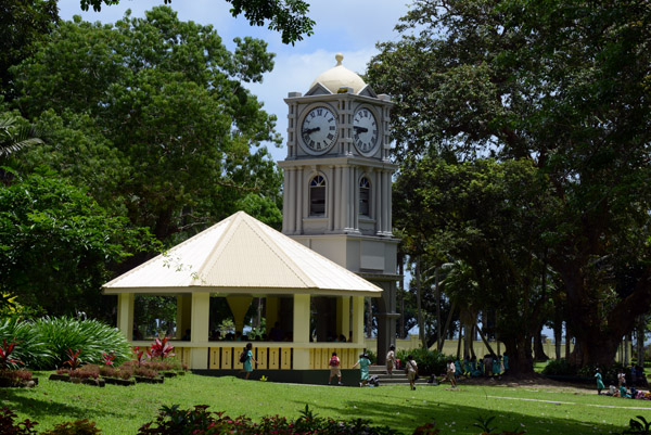 Pavilion and clock tower, Thurston Gardens
