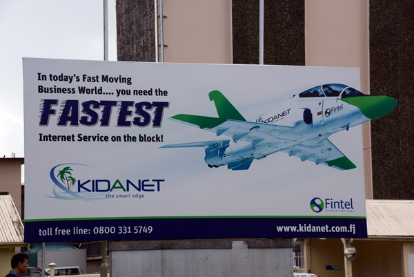 Fiji fast internet - Kidanet/Fintel