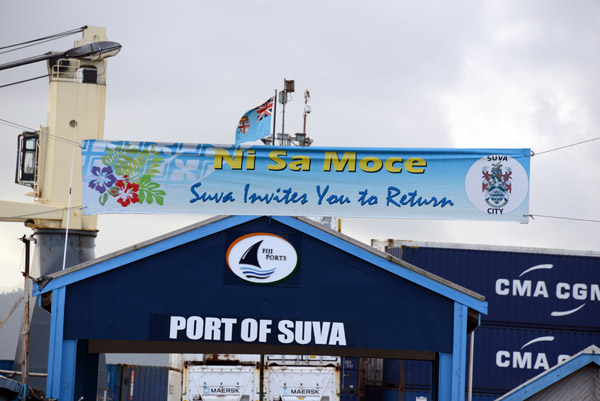 Port of Suva - Ni Sa Moce