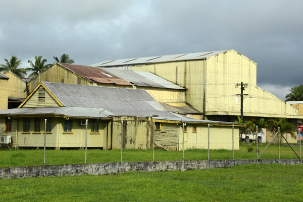 Industrial landscape outside of Suva