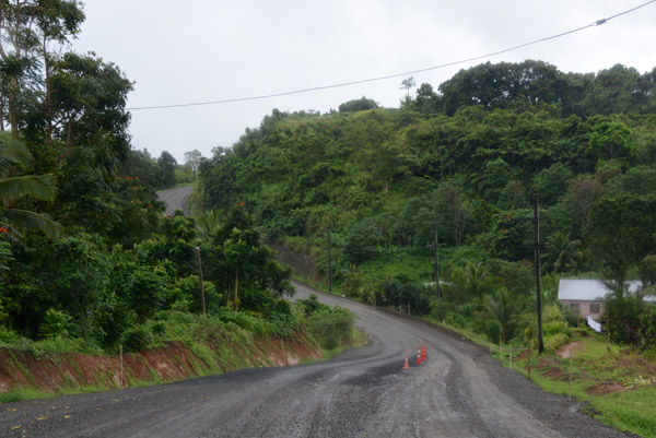 Kings Road is under construction or in need of repair in places