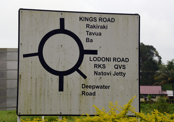 Kings Road Roundabout, Korovou