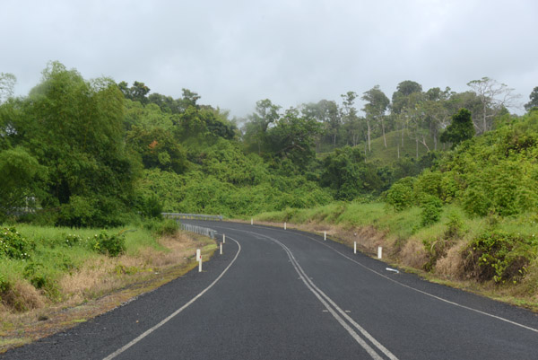 A nice stretch of Kings Road leaving Korovou - drive on the left