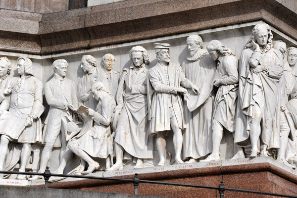 Frieze of Parnassus - Musicians, Albert Memorial