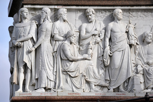 Frieze of Parnassus - Sculptors, Albert Memorial