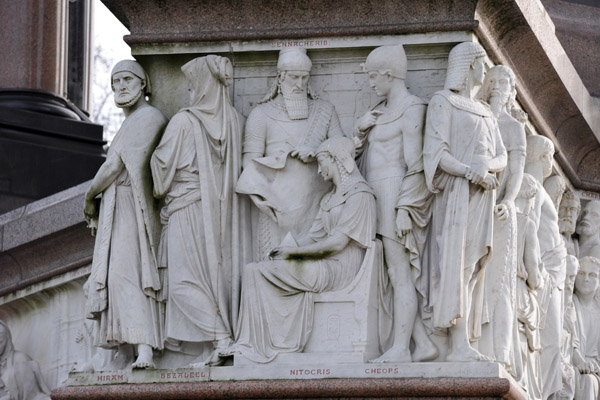 Frieze of Parnassus - Architects, Albert Memorial