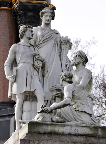 Commerce group, Albert Memorial