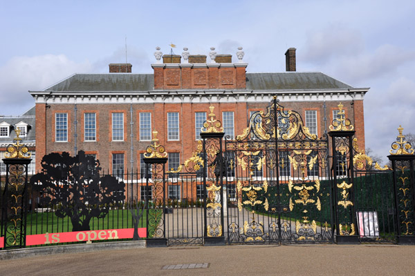 Kensington Palace, former home of Lady Diana