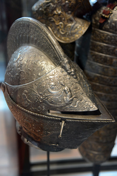 Closed-Helmet of King Henri III, ca 1570, France
