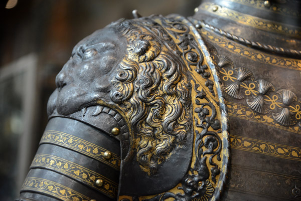 Detail of the Lion Armor of Franois I